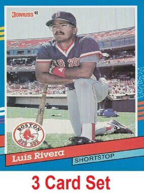 Luis Rivera MLB Baseball Card Collection
